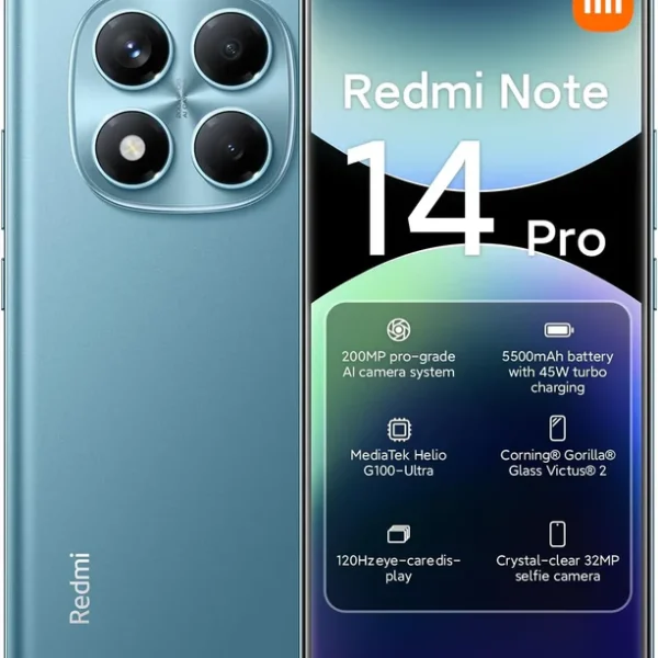 Redmi Note 14 Pro 8 + 256GB Ocean Blue