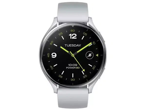 53601 Xiaomi Watch 2 Silver Case with Gray TPU Strap