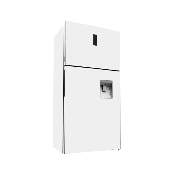 ثلاجة طراز بابين | تعمل بنظام التبريد بالهواء | مع براد ماء | ماركة بلسان