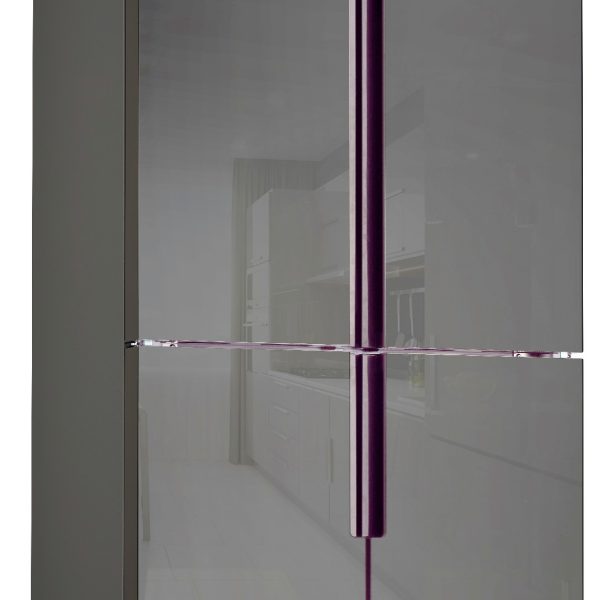 ثلاجة طراز اربعة ابواب | تعمل بنظام التبريد بالهواء | شاشة عرض رقمية | ماركة بلسان