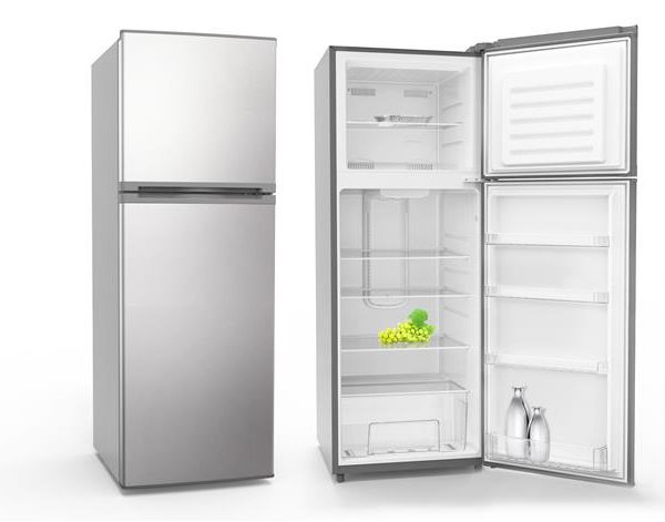 ثلاجة طراز بابين | تعمل بنظام التبريد بالهواء | ماركة بلسان