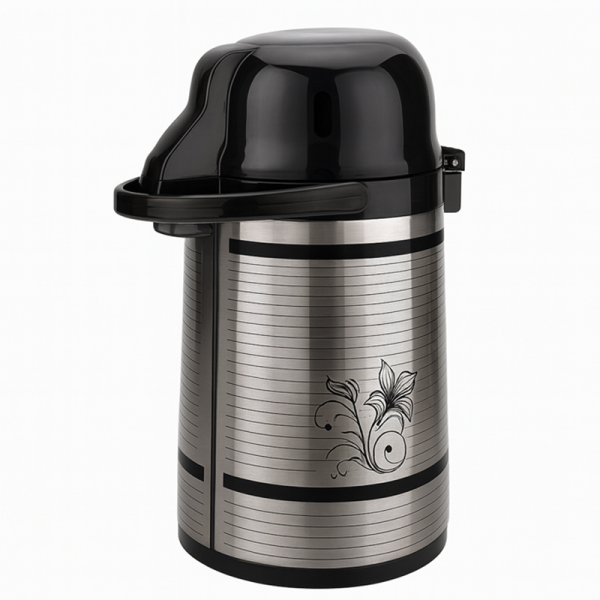 View ترمس حفظ حرارة وبرودة ستانلس – 3 لتر Stainless Steel Hot & Cold Vacuum Flask – 3L