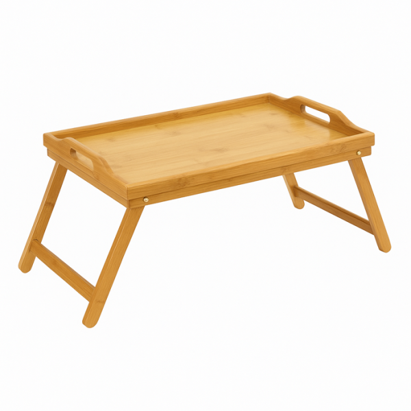 طاولة تقديم إفطار خشبية Wooden Breakfast Serving Table