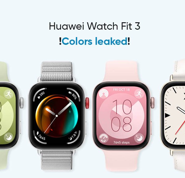 Watch Fit 3 Black/White/Pink/Green